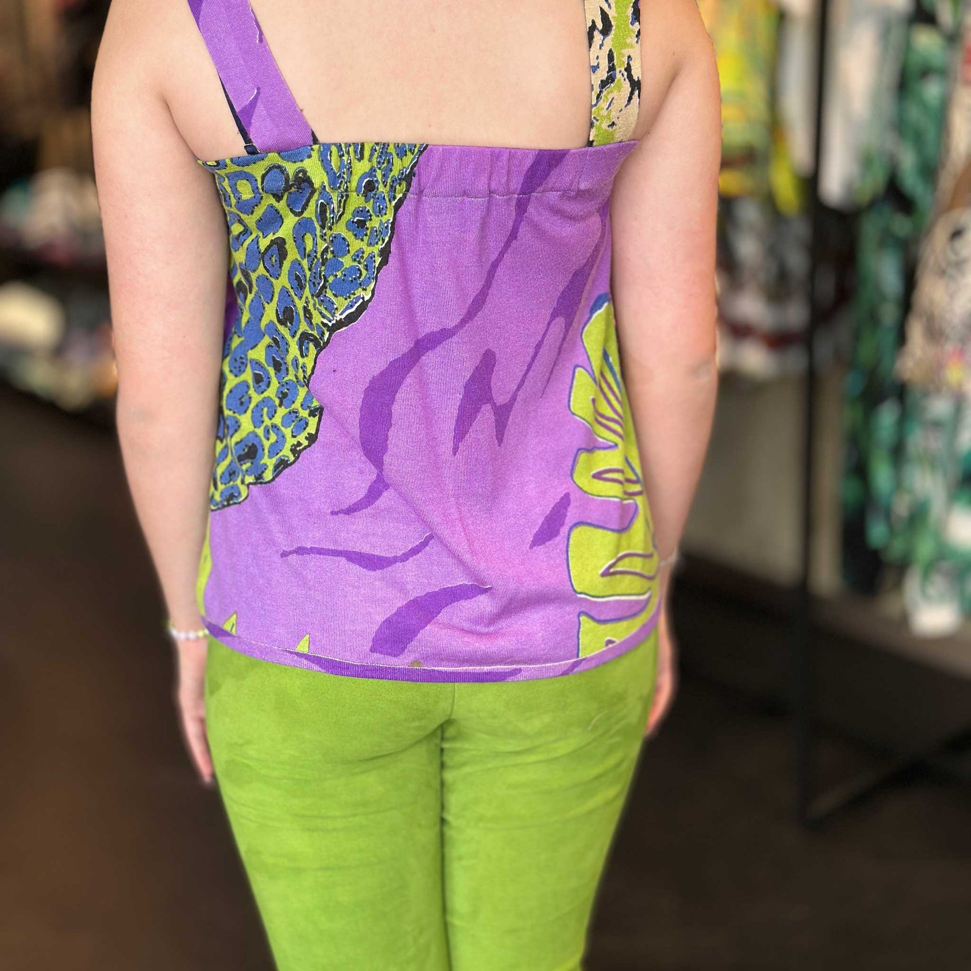 TIGER POND Feinstrick Kaschmir/Seiden-Top UNIKAT