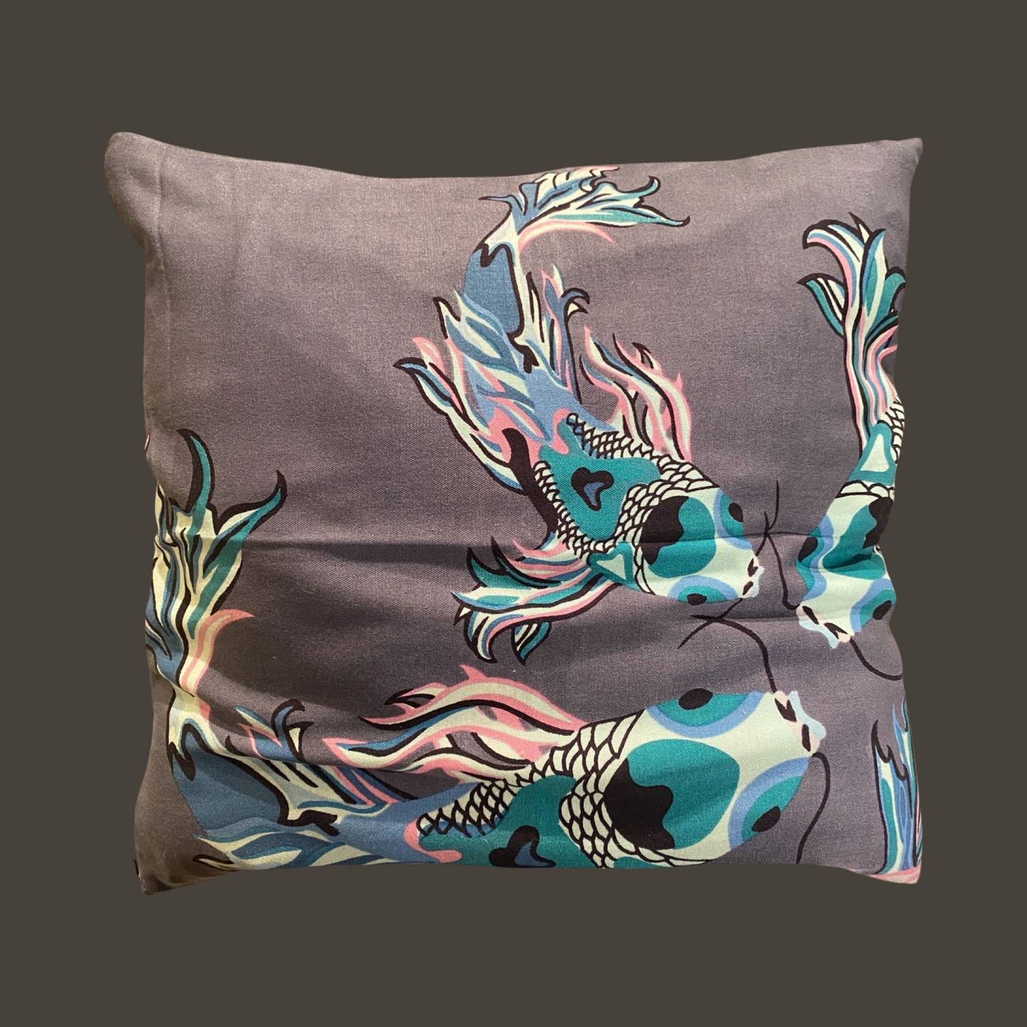 KOIS Deco Kissen, aus Wolle & Seide Handgefertigt, Unikate