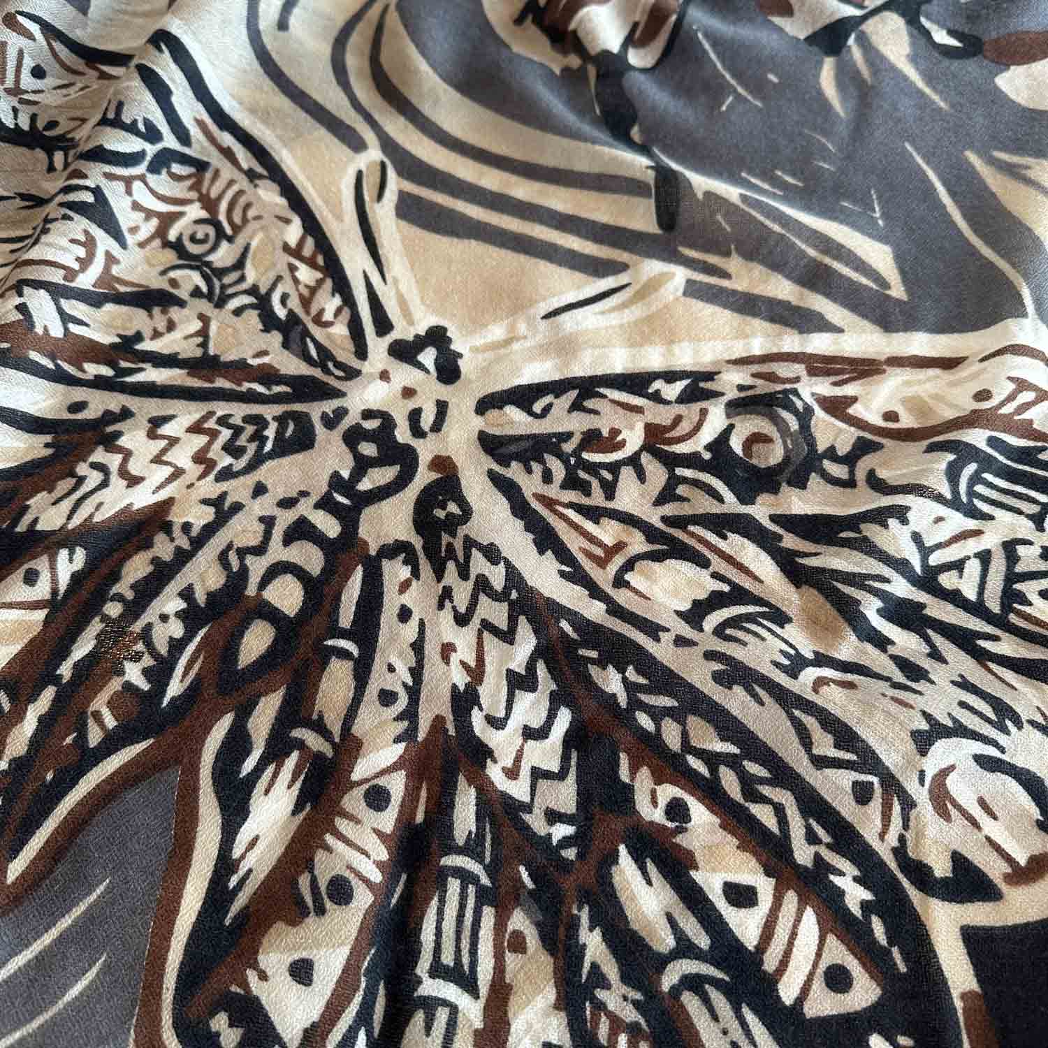 METHAMORPHOSE Kaschmir Carre Tuch, Beige, Braun, Blau, Anthrazit, Schwarz. Limitiert 3