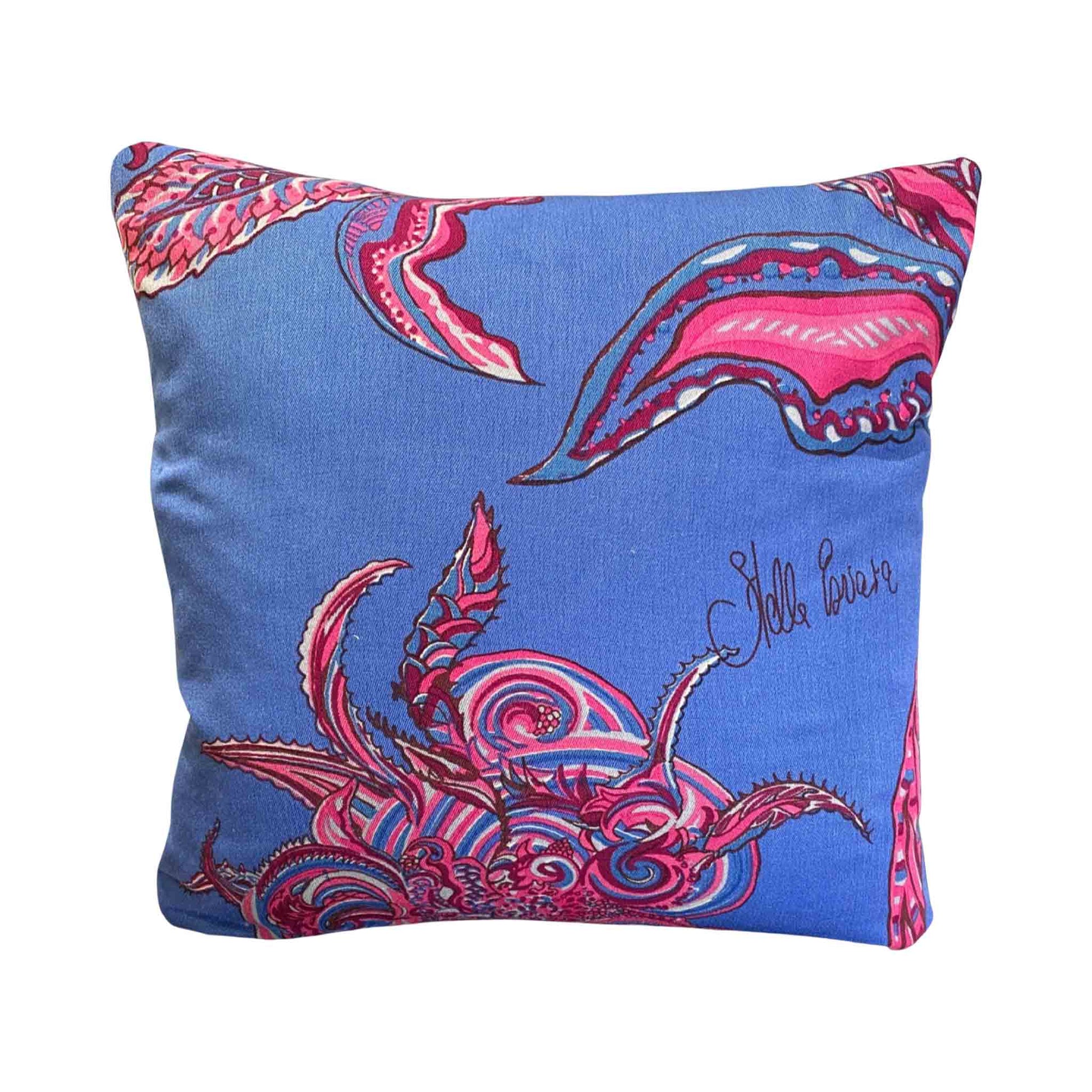 SOUL FLOWERS Deco Kissen, aus Wolle & Seide handgefertigt, Unikate