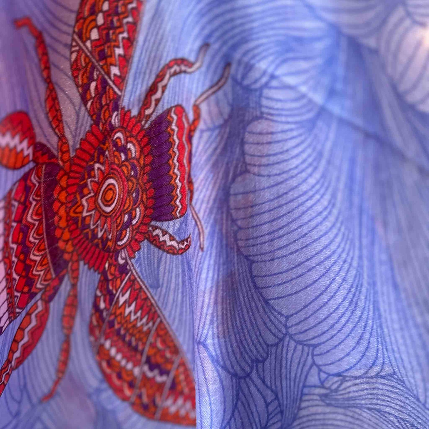 Leichter Sommerschal, 100% Kaschmir, Sonderedition “Safe the 🐝 “ 3 St