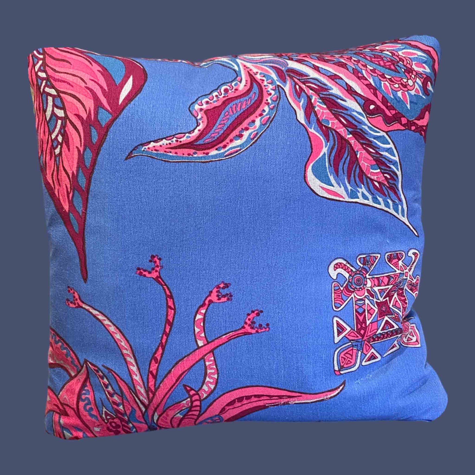 SOUL FLOWERS Deco Kissen, aus Wolle & Seide handgefertigt, Unikate