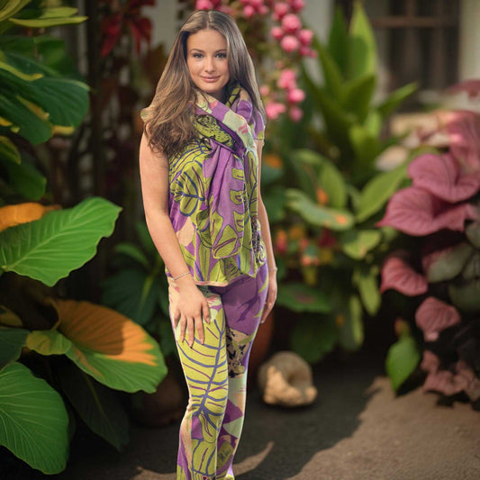 TIGER POND Feinstrick Kaschmir/Seiden-Top UNIKAT