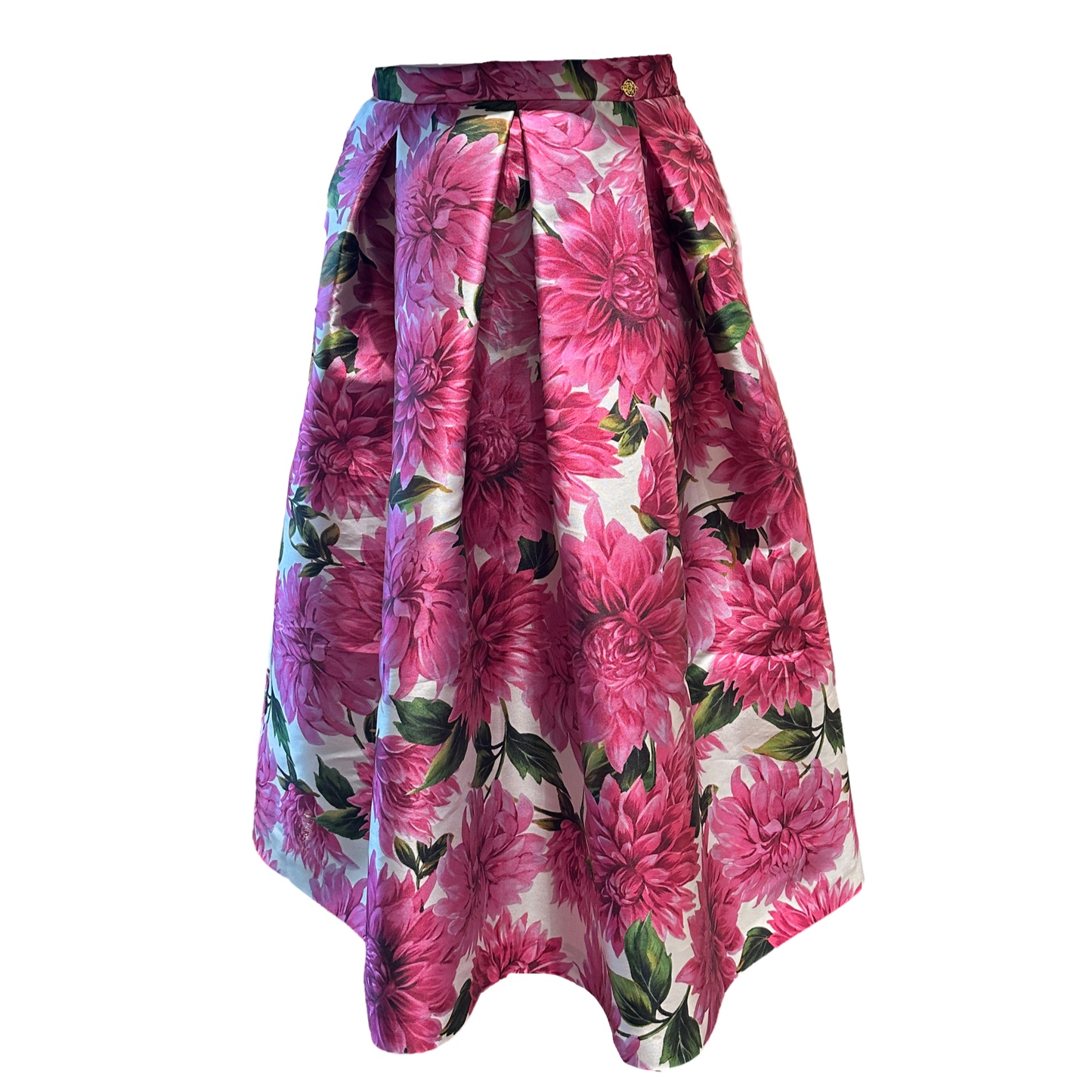 Rock TIMELESS SUSTAINABLE COLLECTION, Baumwolle Jaquard, grün & lila M