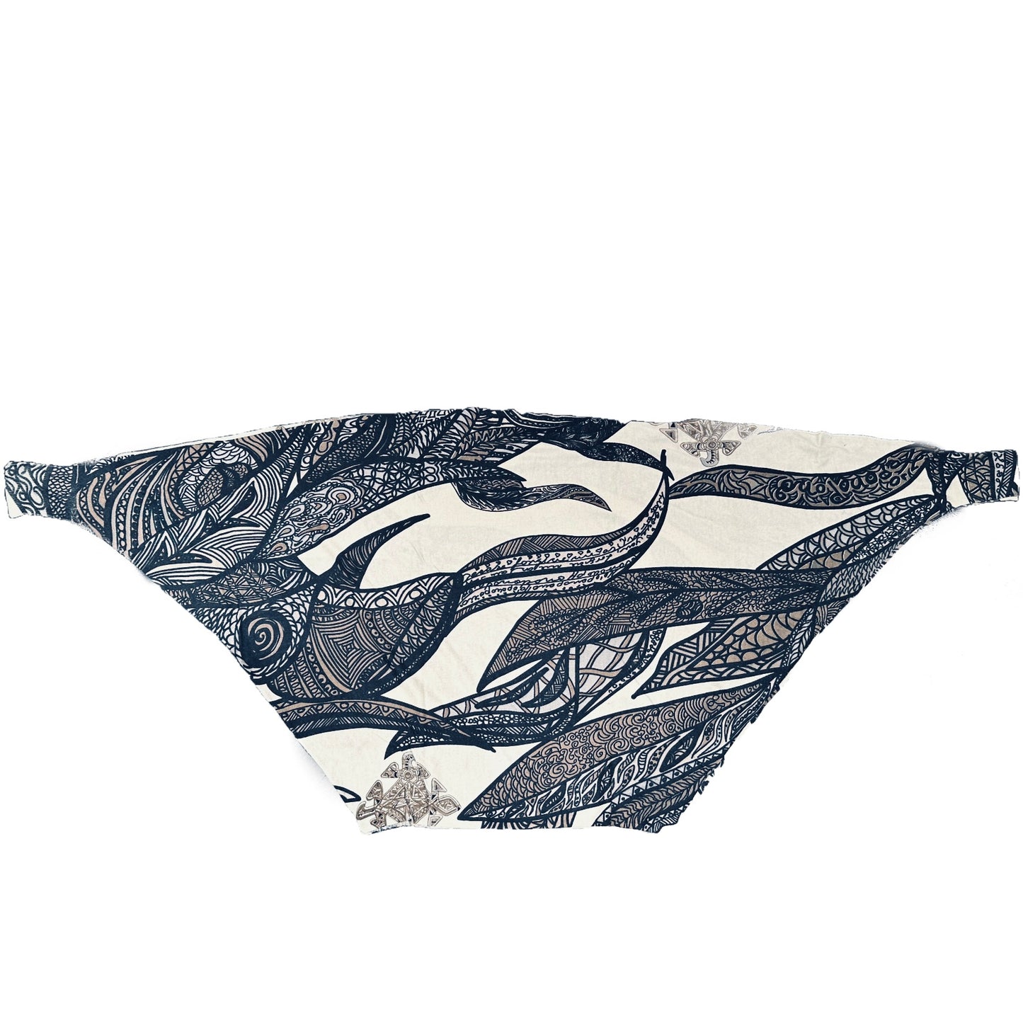 SOUL LEAVES Baby-Kaschmir Feinstrick Pullover mit Fledermaus-Ärmeln, schwarz / creme, limitiert # 2