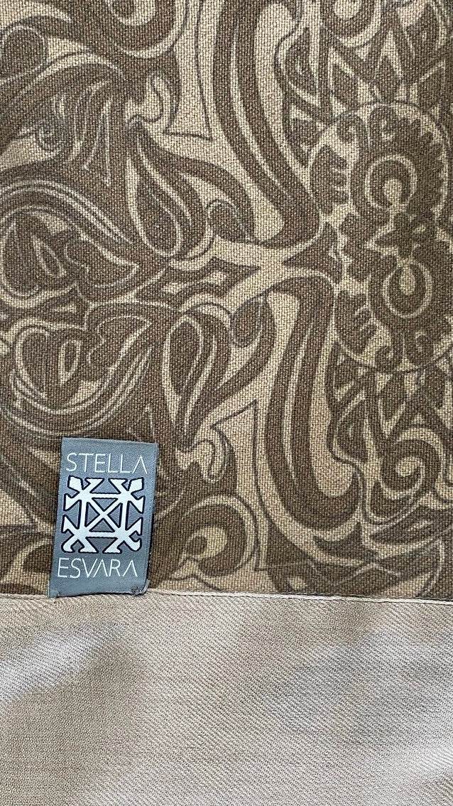 Plaid MY TURTLES, 100% Kaschmir Decke, 200 x 150 cm, Beige Taupe