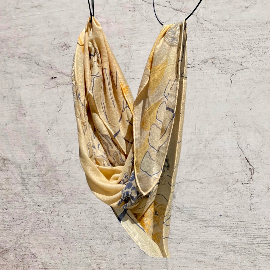 TIGER POND - United in diversity - XL Kaschmir Schal -  Limited Edition