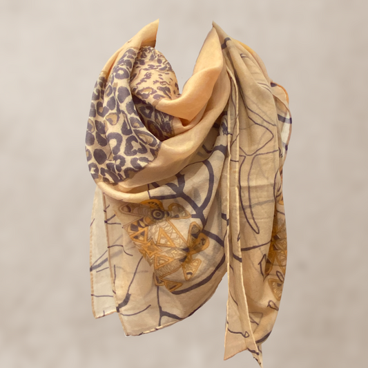 TIGER POND - United in diversity - XL cashmere scarf - Limited Edition