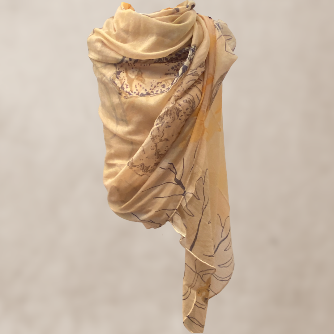 TIGER POND - United in diversity - XL Kaschmir Schal -  Limited Edition