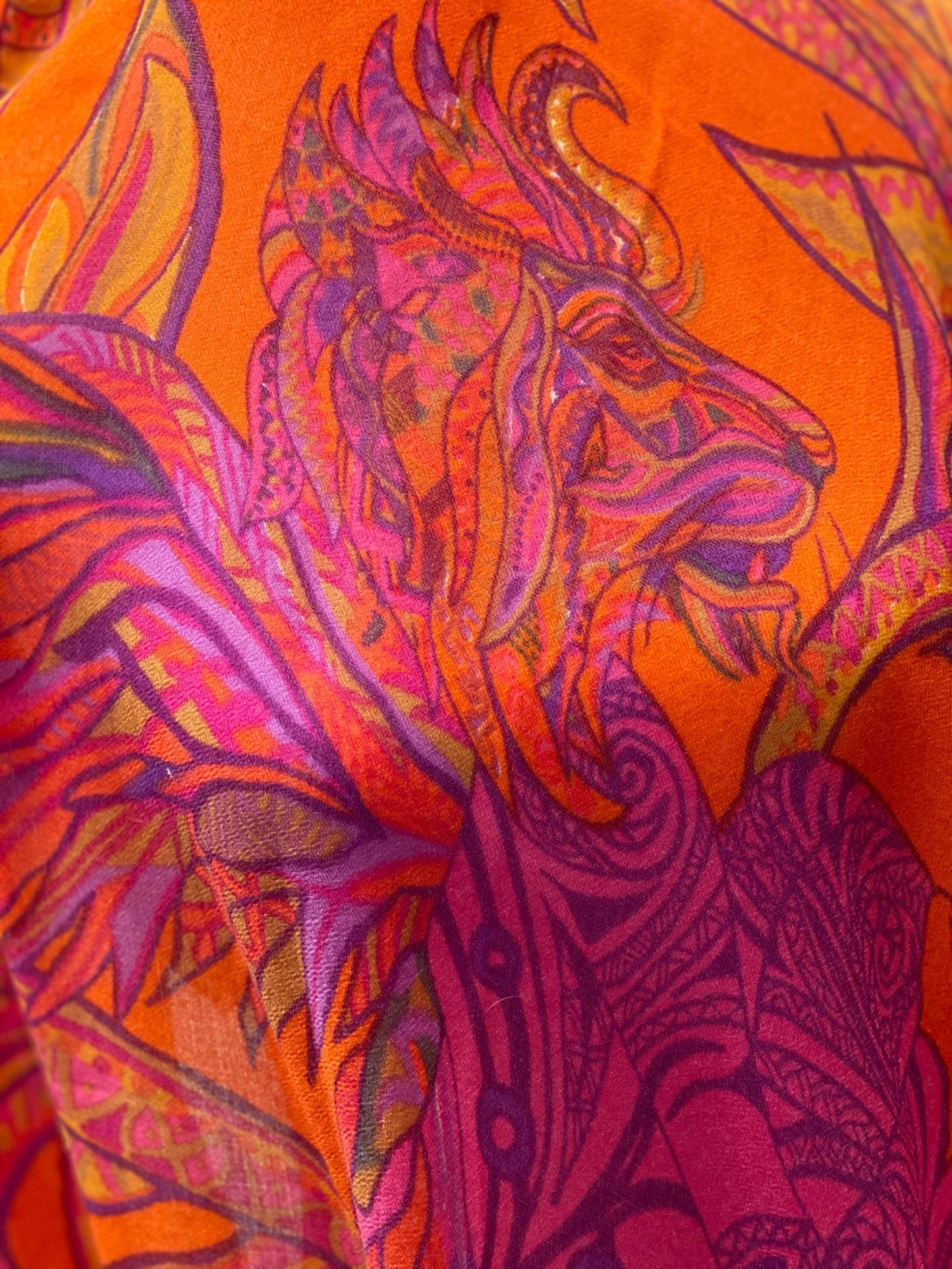 Tuch BONDED IN GARDEN EDEN Doubleface Kaschmir & Seide LIMITED EDITION