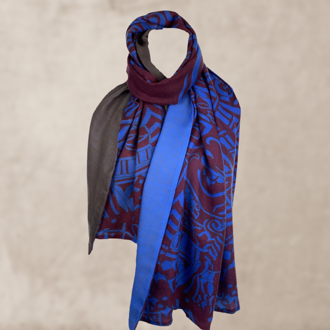 LAST SAMURAI Schal Kaschmir, doubleface, 200 x 100, limited edition #2