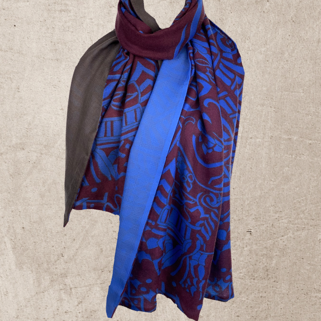 LAST SAMURAI Kaschmir Schal doubleface 200x100, limited edition # 4