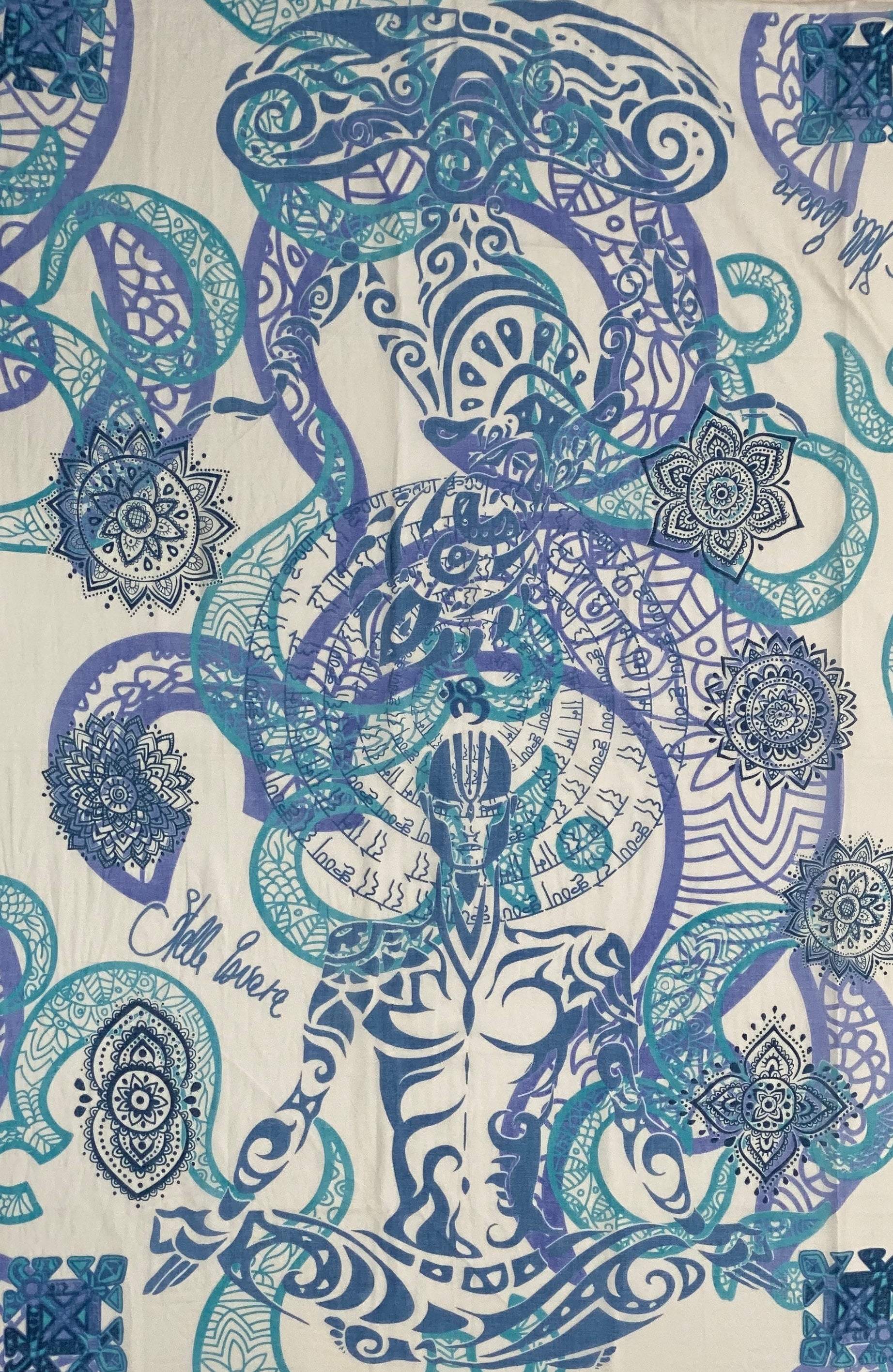 YOGA LOVE - leichter Schal aus hochwertigstem reinem Kaschmir. Limitiert